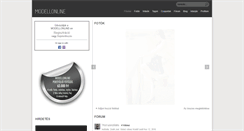 Desktop Screenshot of modellonline.hu